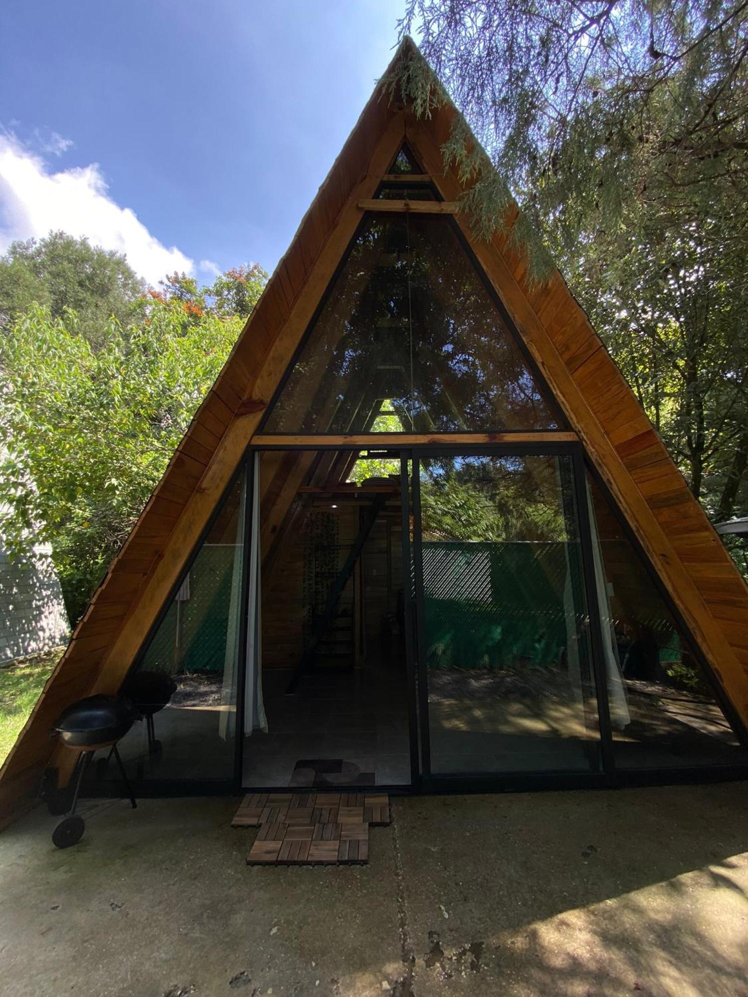 Cabanas Alpina, Romantica Y Acogedora A 10 Minutos Del Centro Tepoztlán Exterior foto